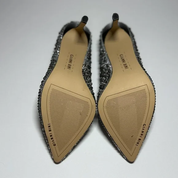 Gianni Bini Silver Heels - Picture 6 of 8